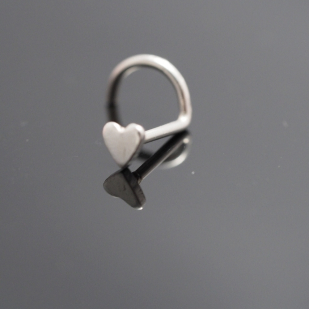 3 Nose Rings 🩶🩶🩶 - Picture 3 of 8